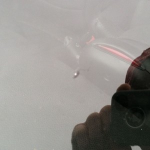 2012-mini-cooper-windshield-chip-repair-before