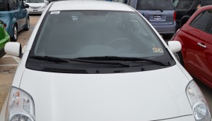2008 Toyota Yaris Windshield Replacement in La Vernia, TX