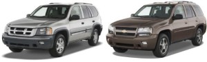 2007 Isuzu Ascender 2009 Chevrolet Trailblazer