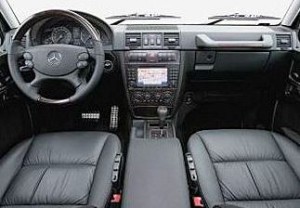 Mercedes G Wagon Interior