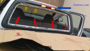 Ford F-150 Rear Window Glass Replacement 2